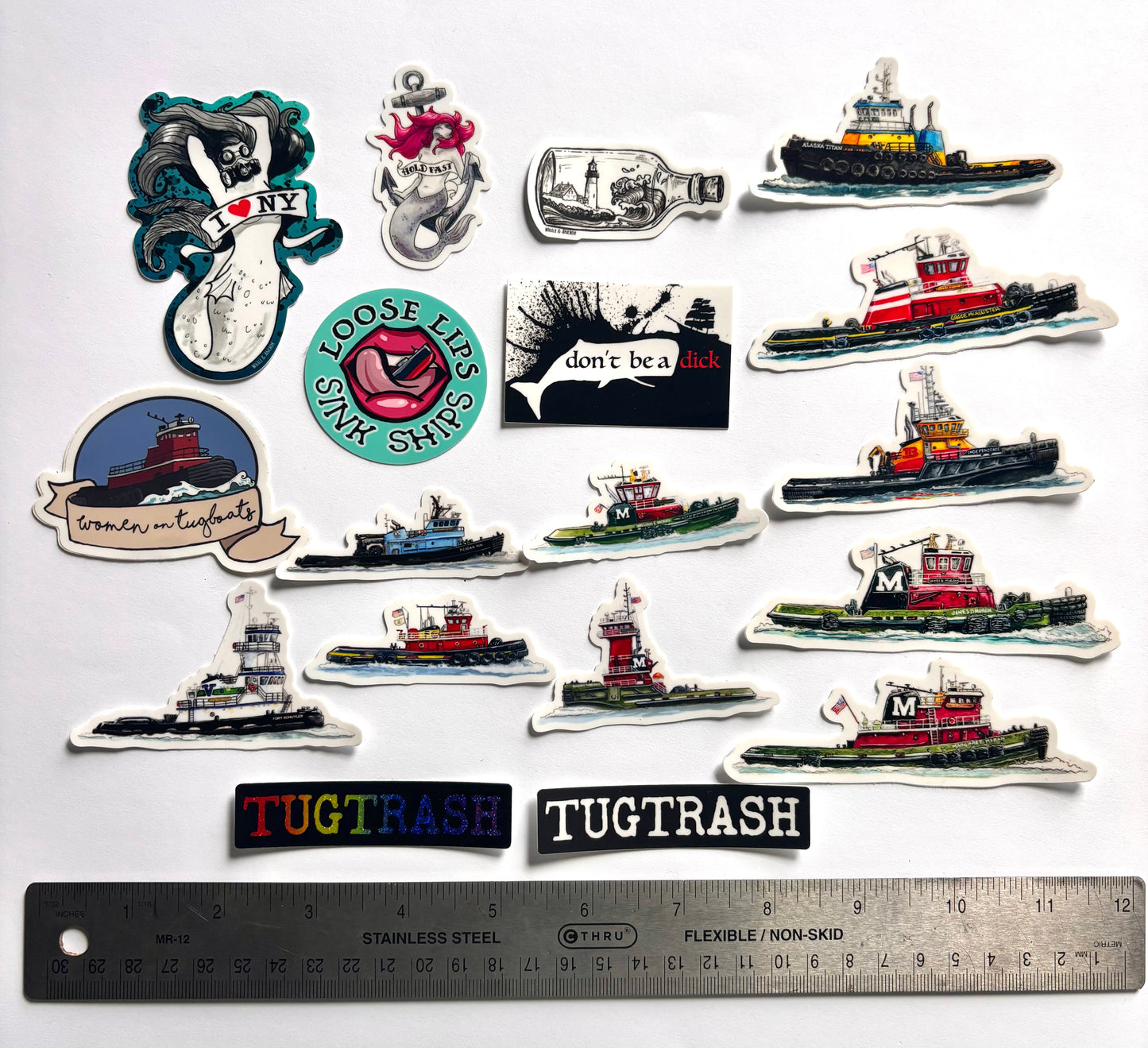 Tugboat Sticker Pack