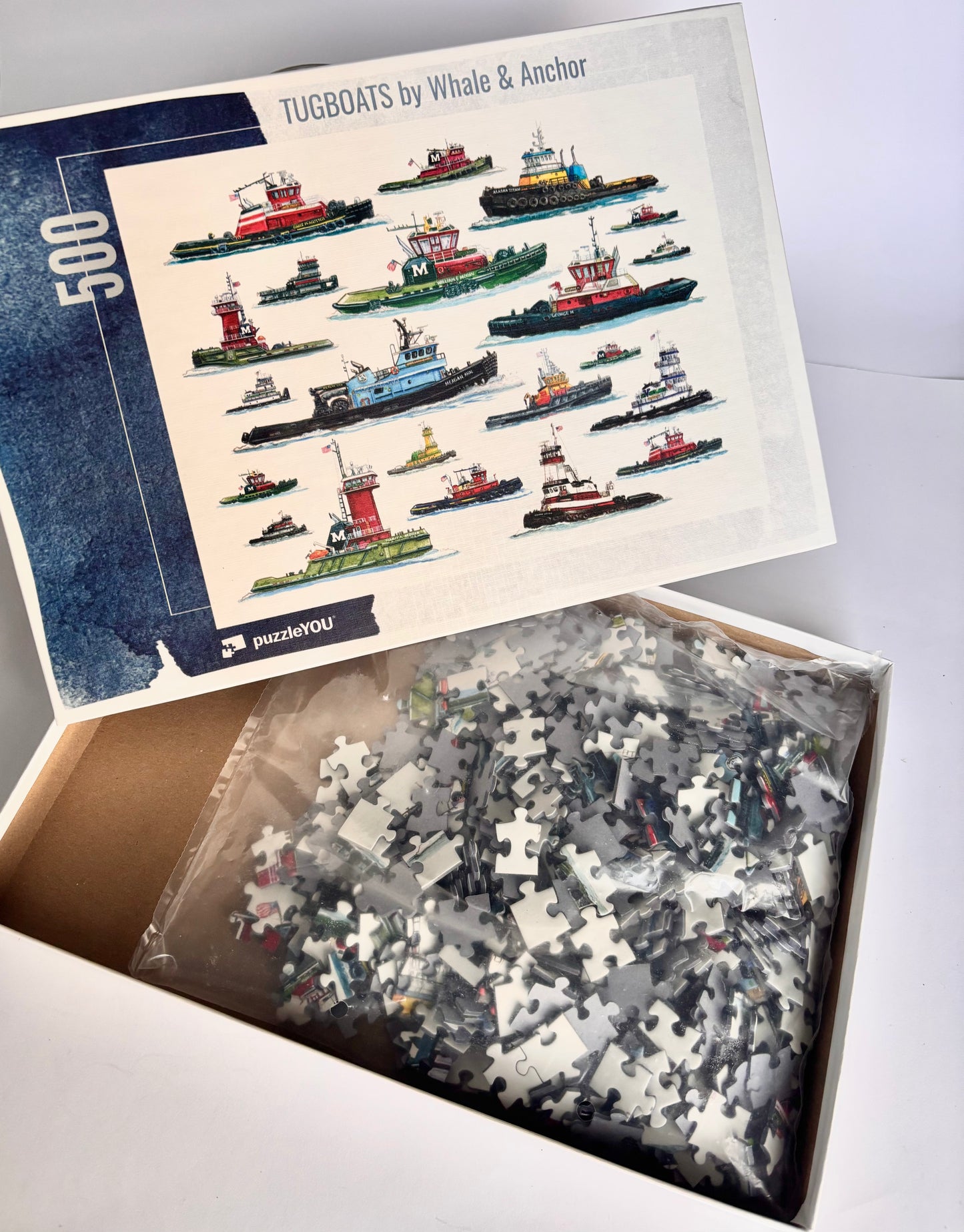 Tugboat Puzzle (500 Pieces)