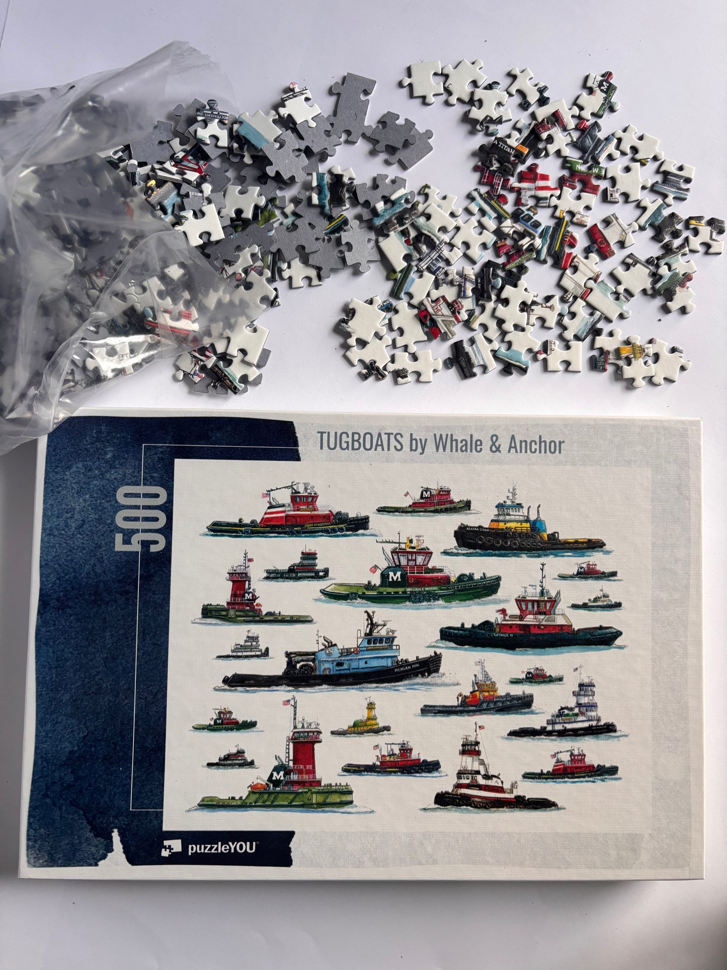 Tugboat Puzzle (500 Pieces)