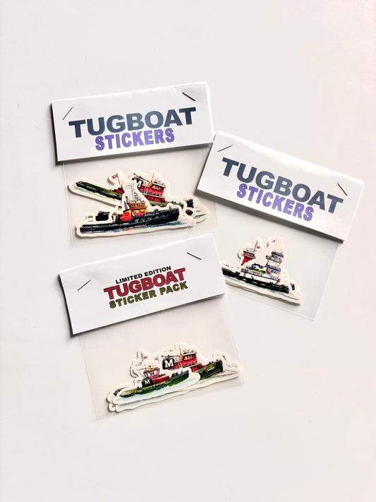Tugboat Sticker Pack