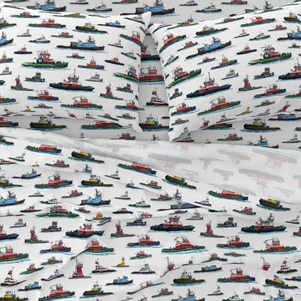 Tugboat Sheet Set
