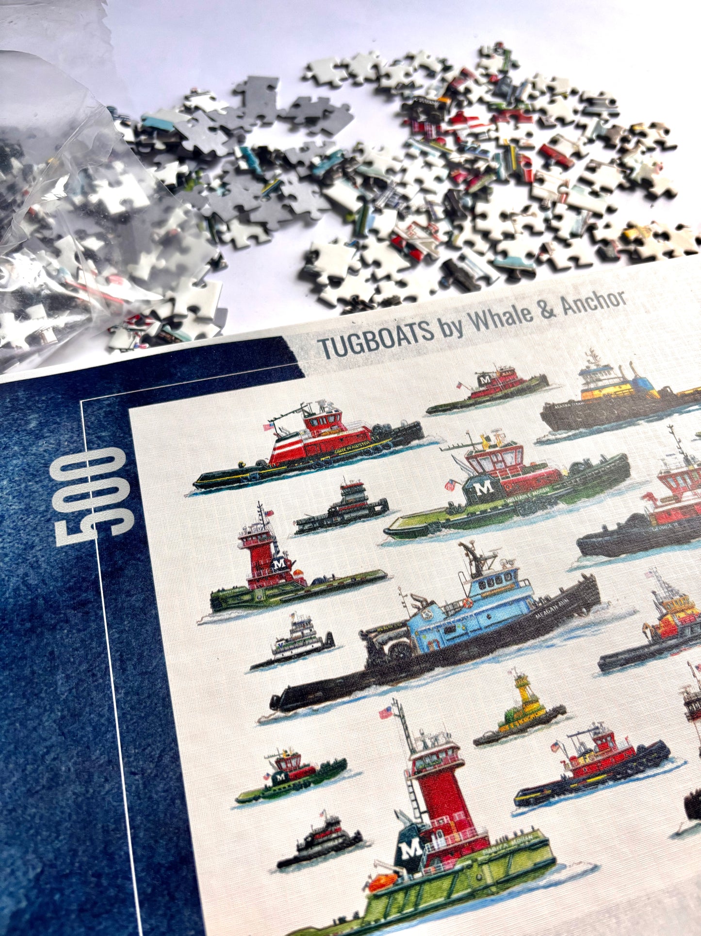 Tugboat Puzzle (500 Pieces)
