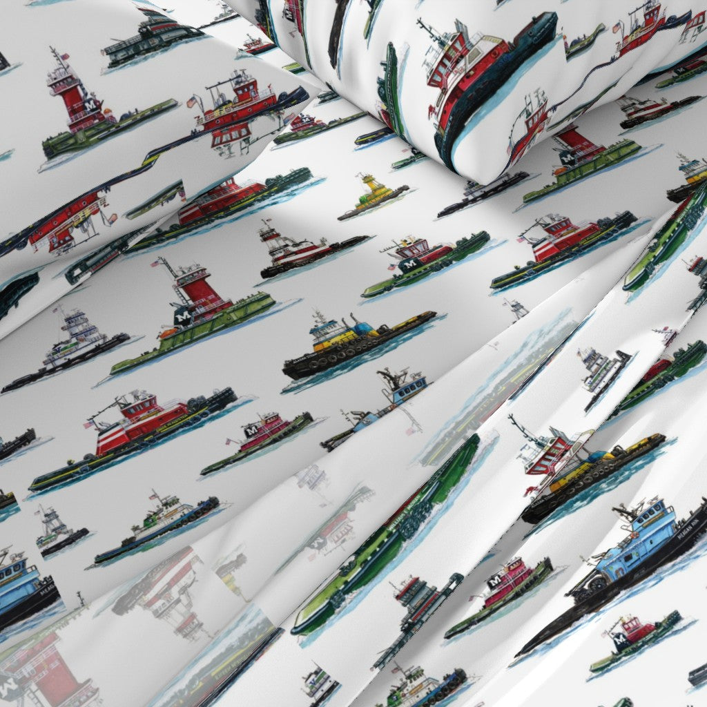 Tugboat Sheet Set