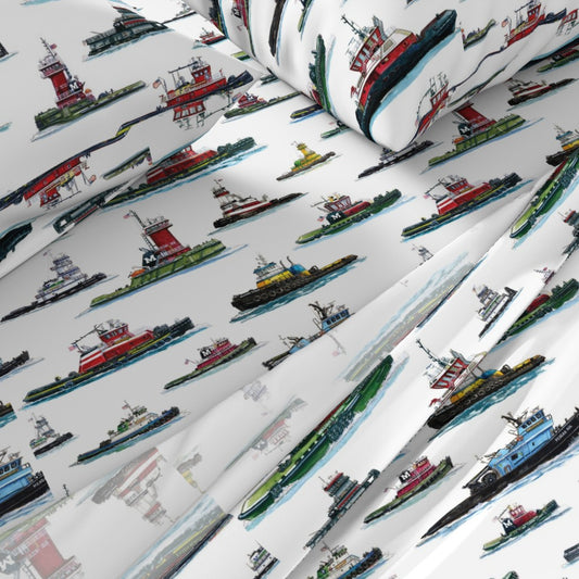 Tugboat Sheet Set