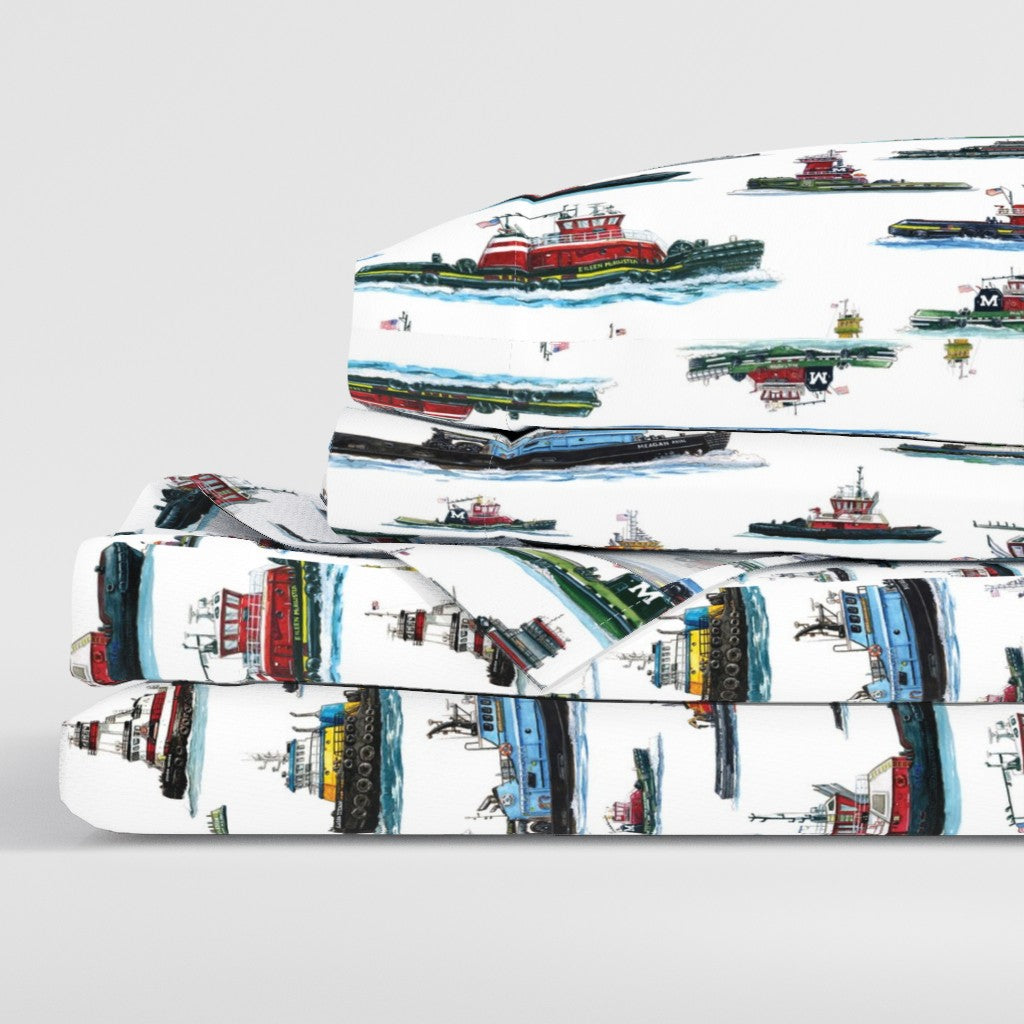 Tugboat Sheet Set