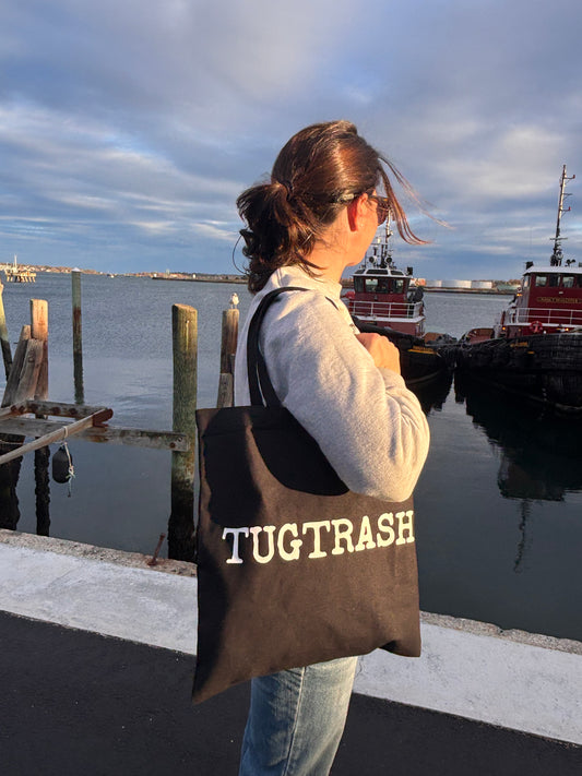 Tug Trash Tote Bag
