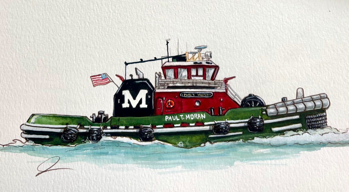 Tugboat Original Art Prints