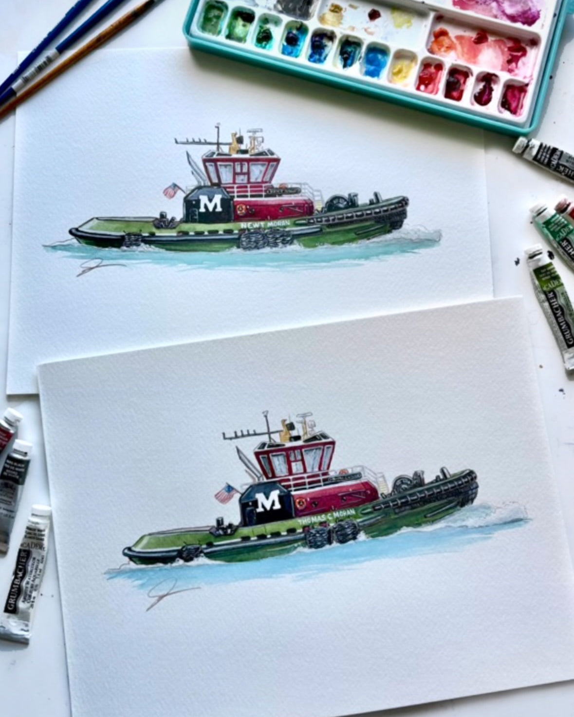 Tugboat Original Art Prints