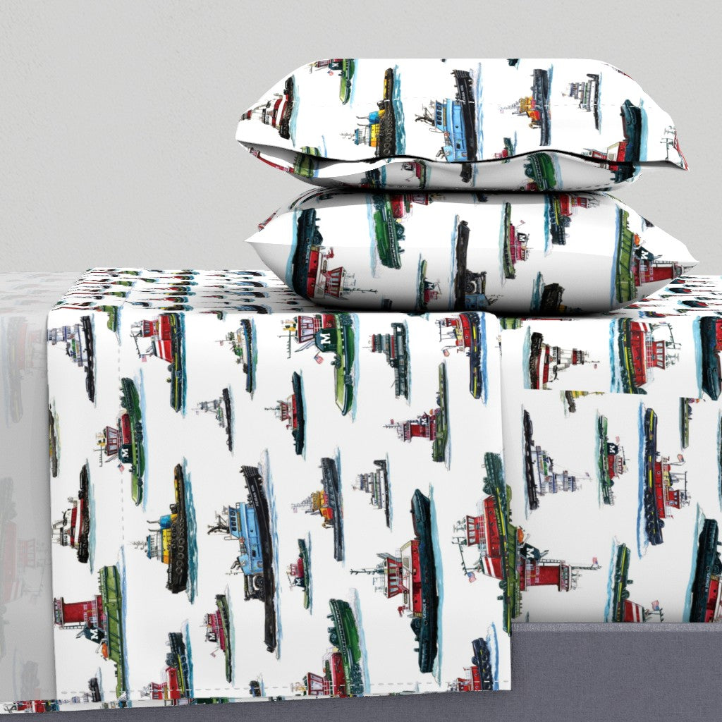Tugboat Sheet Set