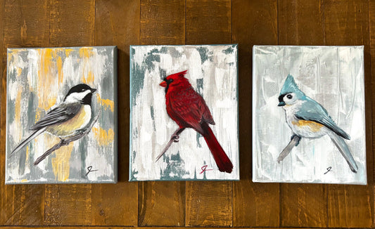 Original Art: Backyard Birds Series