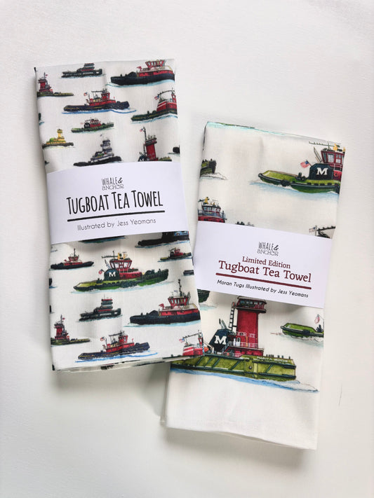 Tugboat Tea Towels