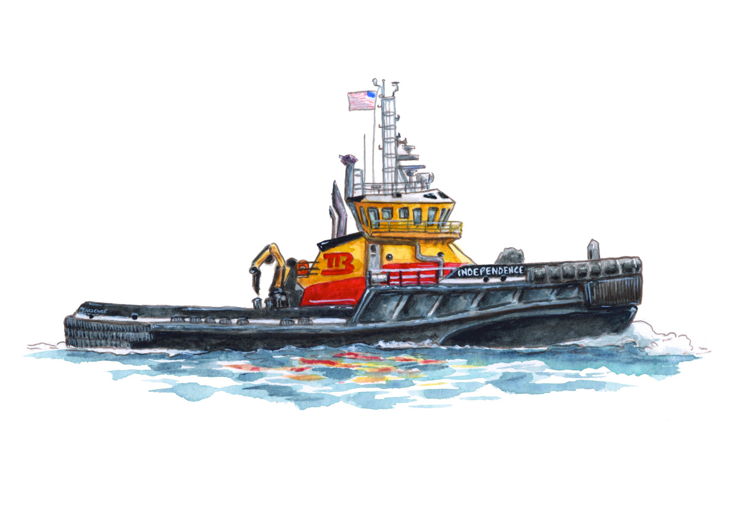 Tugboat Original Art Prints