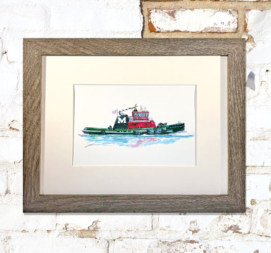 Tugboat Original Art Prints