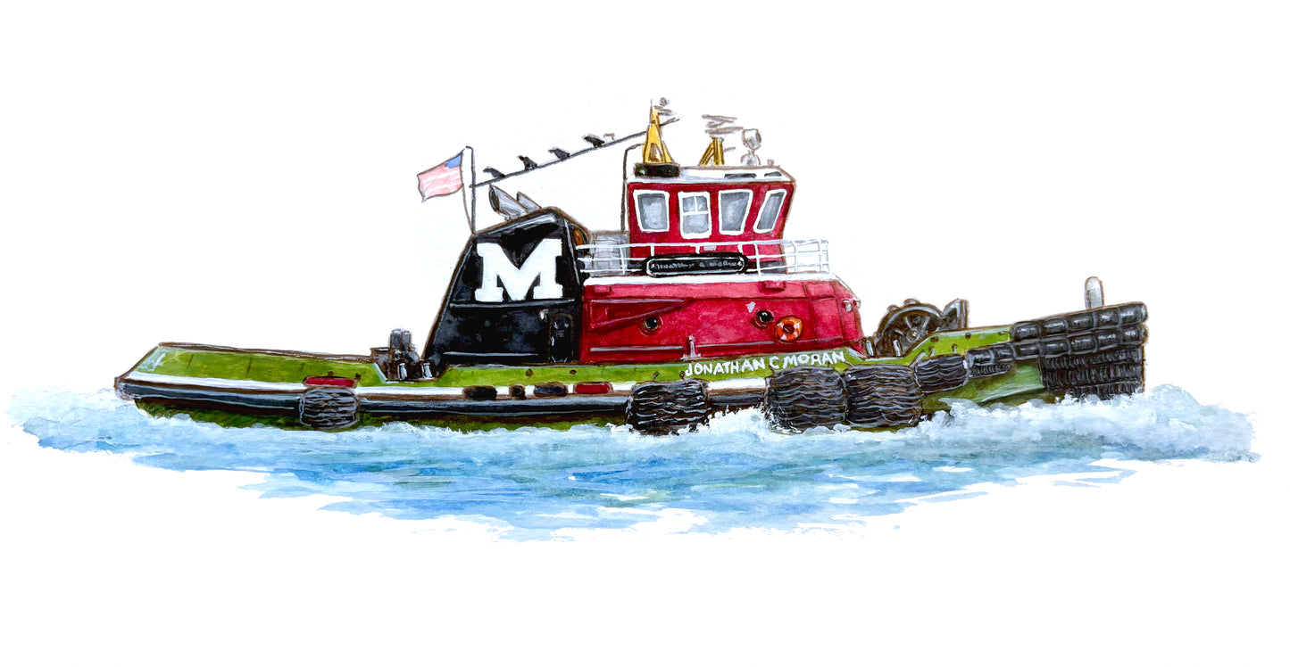 Tugboat Original Art Prints