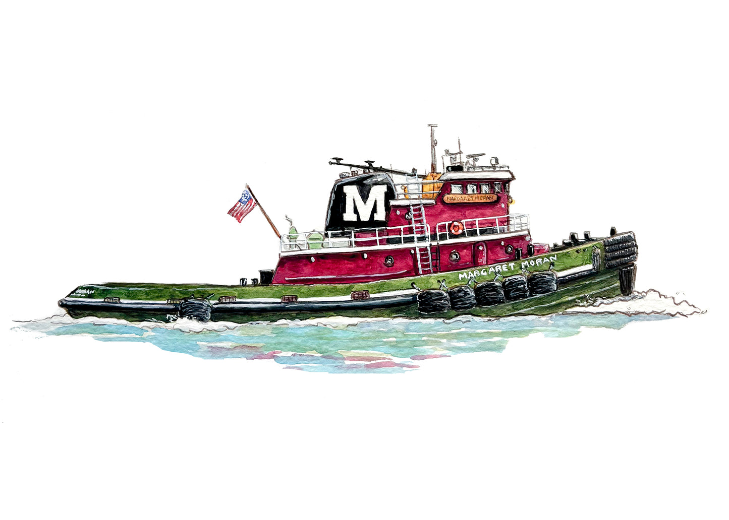 Tugboat Original Art Prints