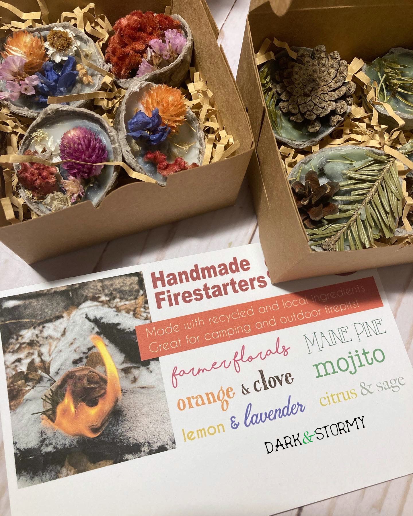 Handmade Fire Starters